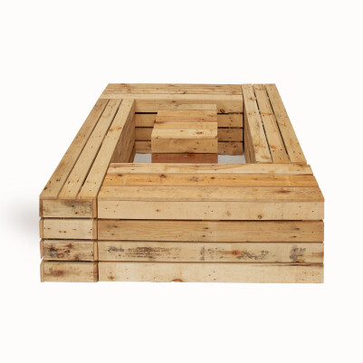 Slat Bench Set