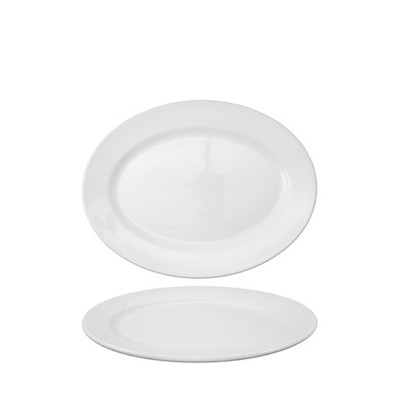 white-oval-platter-130